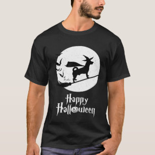Camiseta Gracioso disfraz de Halloween Bruja JACK RUSSELL P