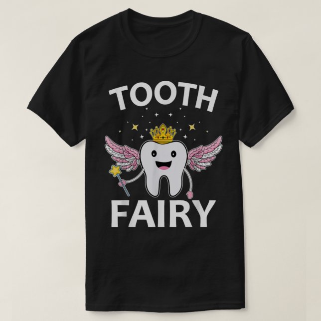 Camiseta Gracioso disfraz de Halloween con dientes (Diseño del anverso)