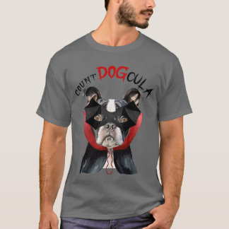 Camiseta Gracioso disfraz de Halloween con el vampiro del p