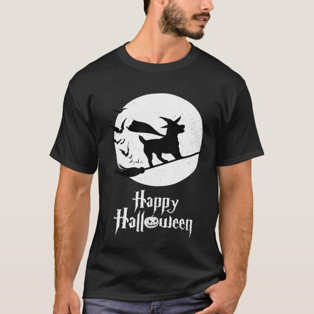 Camiseta Gracioso disfraz de Halloween IRISH JACK RUSSELL P (Anverso)