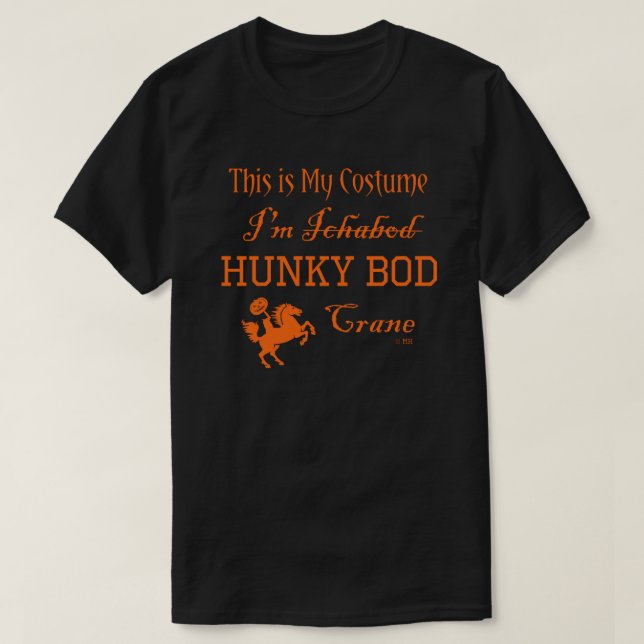 Camiseta Gracioso disfraz de Halloween para hombre muscular (Diseño del anverso)