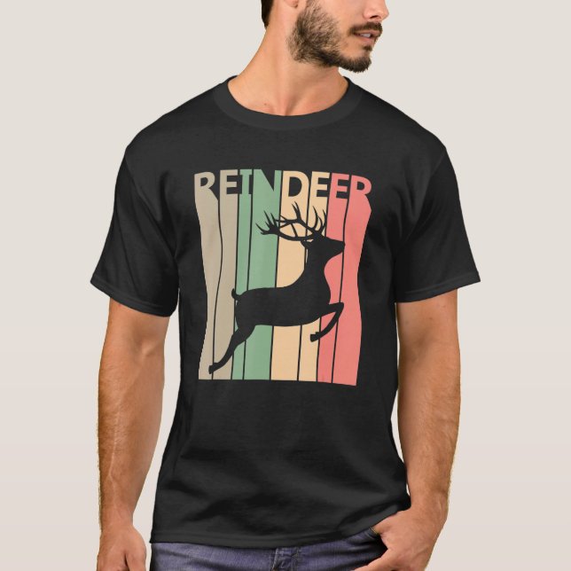 Camiseta Gracioso disfraz de reno (Anverso)