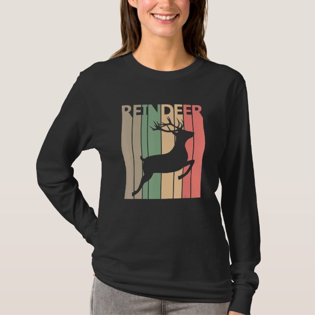 Camiseta Gracioso disfraz de reno (Anverso)