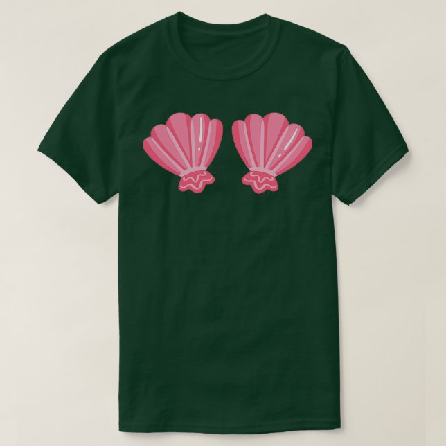 Camiseta Gracioso disfraz de sirena (Diseño del anverso)