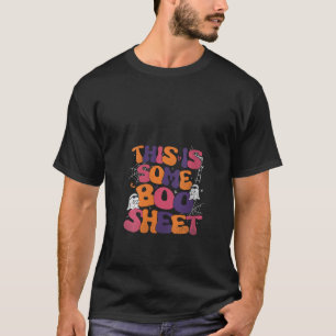 Camiseta Gracioso disfraz fantasma de boo de Halloween