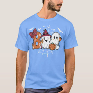 Camiseta Gracioso disfraz fantasma de calabaza de Boo Hallo