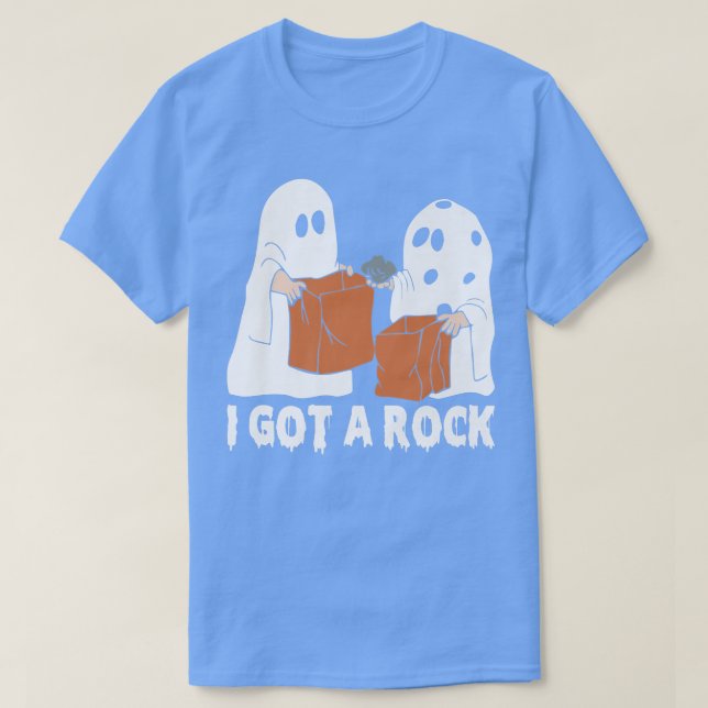 Camiseta Gracioso disfraz Fantasma De Halloween Tengo Un Ca (Diseño del anverso)