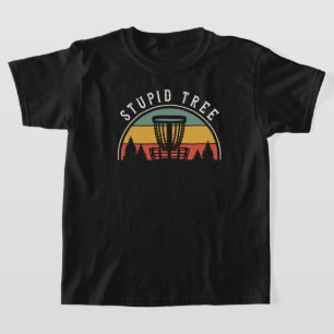Camiseta Gracioso Disk Golf Lover Stupid Tree