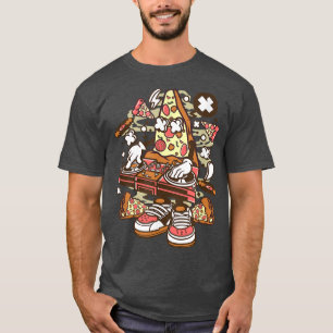 Camiseta Gracioso Dj Pizza Regalo Para Los Amantes De Pizza