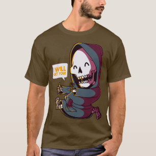 Camiseta Gracioso Dom Grim Reaper Te Conseguiré