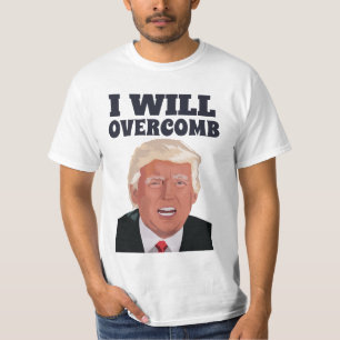 Camiseta Gracioso Donald Trump derrota al humor