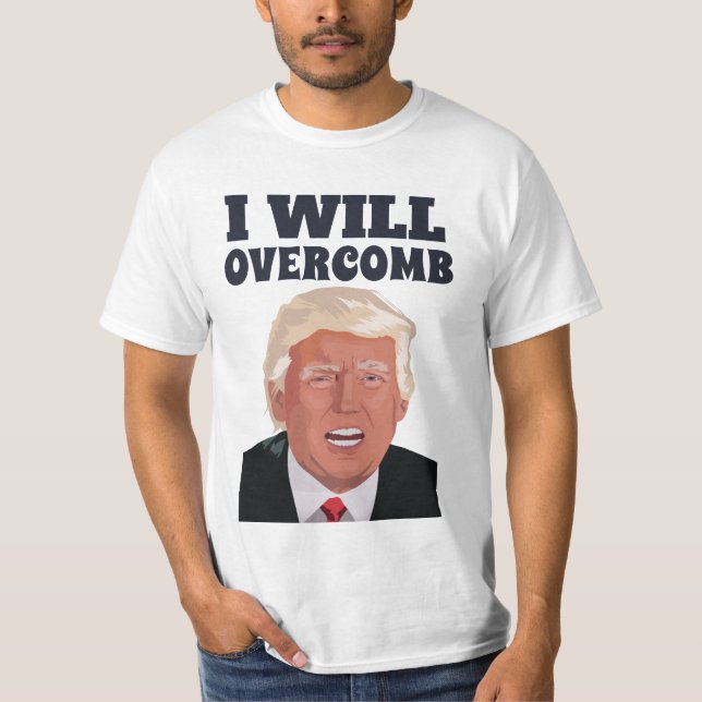 Camiseta Gracioso Donald Trump derrota al humor (Anverso)