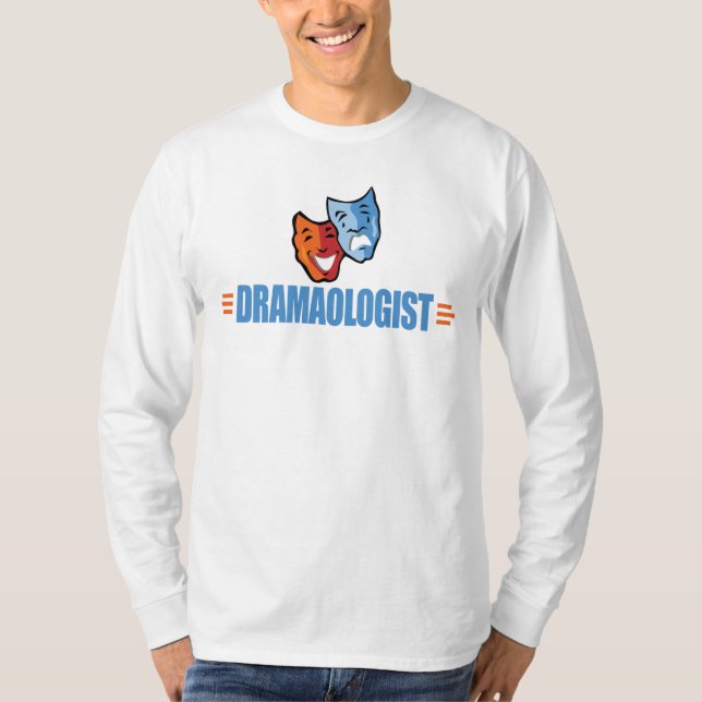 Camiseta Gracioso drama de teatro (Anverso)