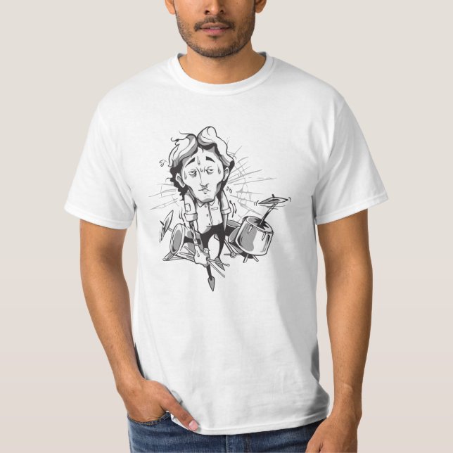 Camiseta Gracioso Drummer Drums Gift (Anverso)