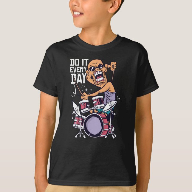 Camiseta Gracioso Drummer Drums Gift (Anverso)