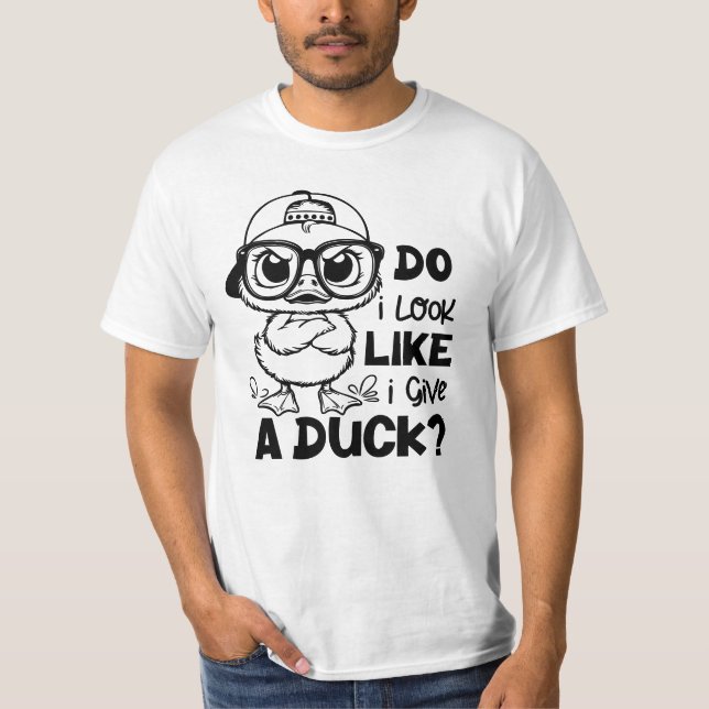 Camiseta Gracioso Duck cita humor sarcástico para los amant (Anverso)