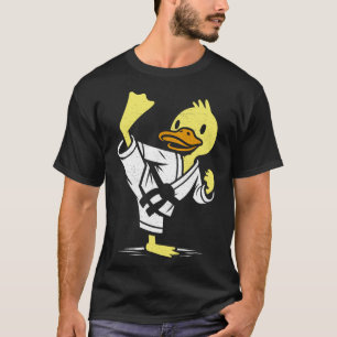 Camiseta Gracioso Duck Karate Martial Arts Memes Co. Duck K