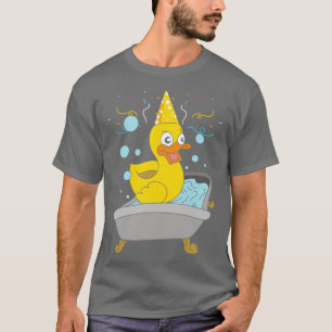 Camiseta Gracioso Duckday Party Bath Toy Rubber Duck