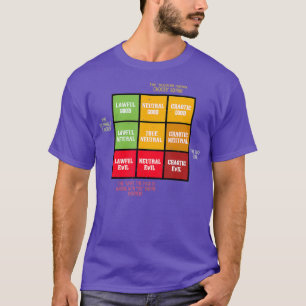 Camiseta Gracioso Dungeon Dragons Gamer Chart D20 Dice Gift