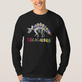 Camiseta Gracioso Eggasaurus Stegosaurus Egg Dinosaur Happy
