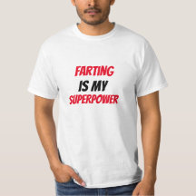 ¡Gracioso! El farting es mi SuperPower
