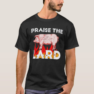 Camiseta Gracioso elogio a la GRAN BBQ Holy Pig Artwork