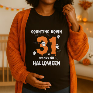Camiseta Gracioso embarazo de Halloween