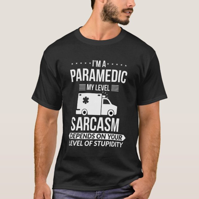 Camiseta Gracioso Emt Paramédico Gift T-Shirt (Anverso)
