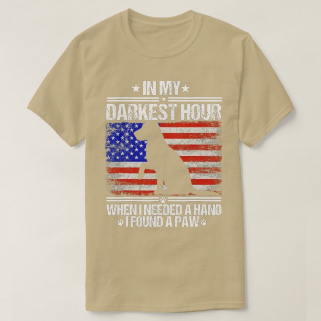 Camiseta gracioso en mi hora más oscura cuando necesitaba u (Diseño del anverso)