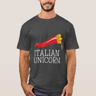 Camiseta Gracioso encanto italiano de suerte Cornicello ita