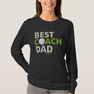 Camiseta Gracioso entrenador del Día del Golf Padre Humor d