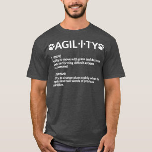 Camiseta Gracioso entrenamiento de perros de Agility