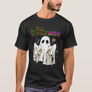 Camiseta Gracioso equipo de boom de halloween groovy zapati