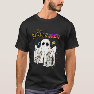 Camiseta Gracioso equipo de boom de halloween groovy zapati
