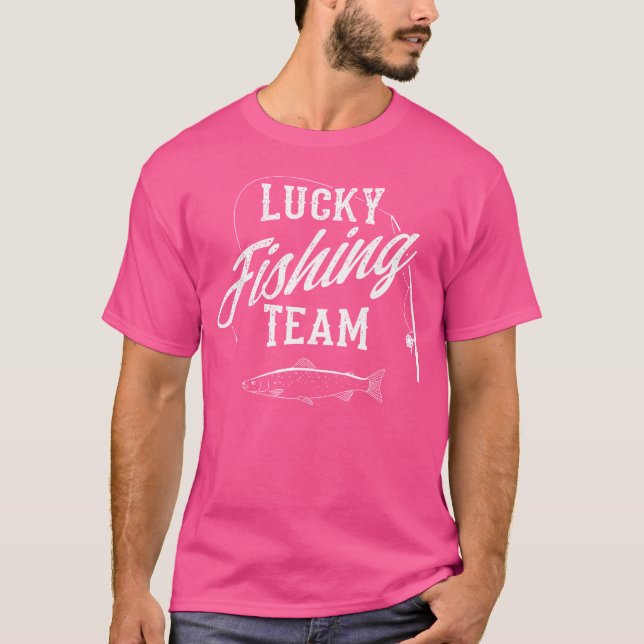 Camiseta Gracioso equipo de pesca (Anverso)