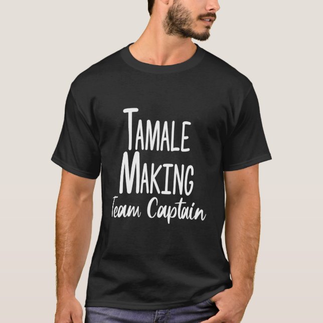 Camiseta Gracioso equipo de Tamale que prepara comida mexic (Anverso)