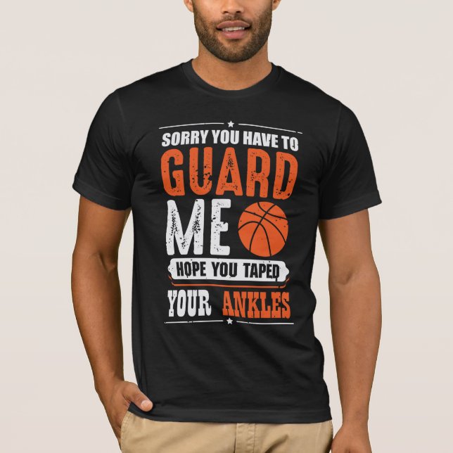 Camiseta Gracioso equipo deportivo de un jugador de balonce (Anverso)