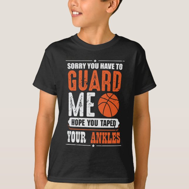 Camiseta Gracioso equipo deportivo de un jugador de balonce (Anverso)