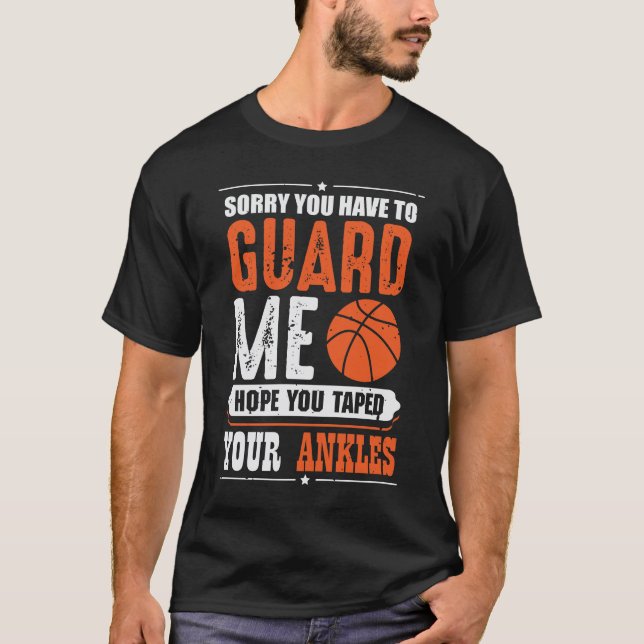 Camiseta Gracioso equipo deportivo de un jugador de balonce (Anverso)
