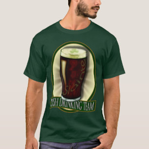Camiseta Gracioso equipo irlandés de bebidas