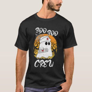 Camiseta Gracioso Er Ed Rn Escuela Icu Halloween Ghost Boo