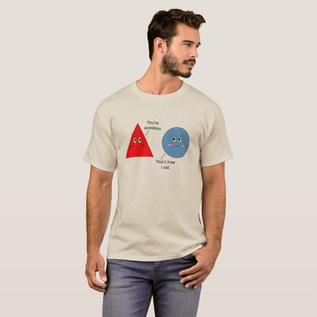 Camiseta Gracioso, eres Pun sin sentido (Anverso completo)