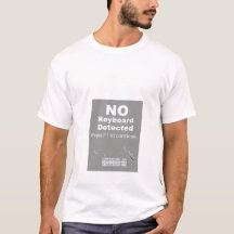 Gracioso error de teclado de equipo para expertos 