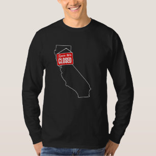 Camiseta Gracioso Esbozo De Estado De California Estamos Ce