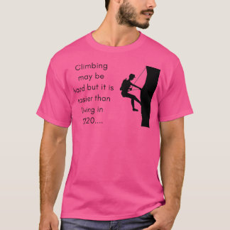 Camiseta Gracioso escalado de rock activo
