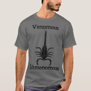 Camiseta Gracioso Escorpión Venómico TShirt