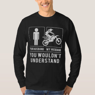 Camiseta Gracioso esposo de la bicicleta sucia Tee - Una di