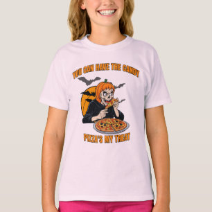 Camiseta Gracioso esqueleto de Halloween, los niños hablaba