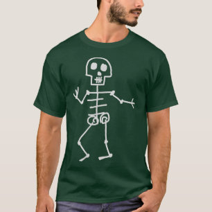 Camiseta Gracioso esqueleto para Médica óseo y cirugía orto
