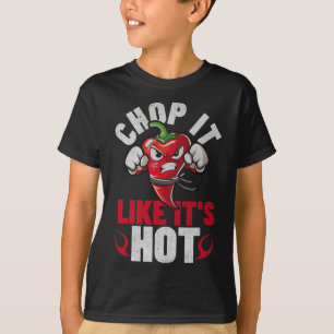 Camiseta Gracioso estilo picante chile karate diseño humor